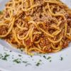 spaghetti a la boloñesa